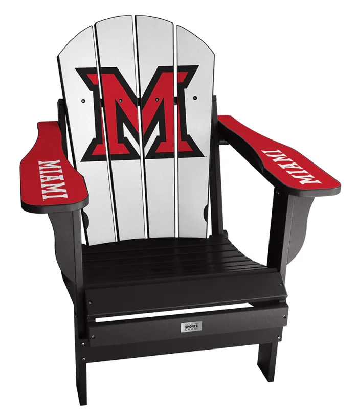 Miami University Jersey Chair - Image 4