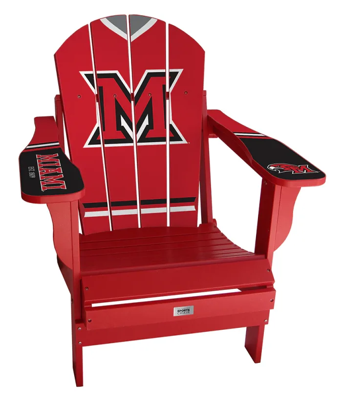 Miami University Jersey Chair - Image 2