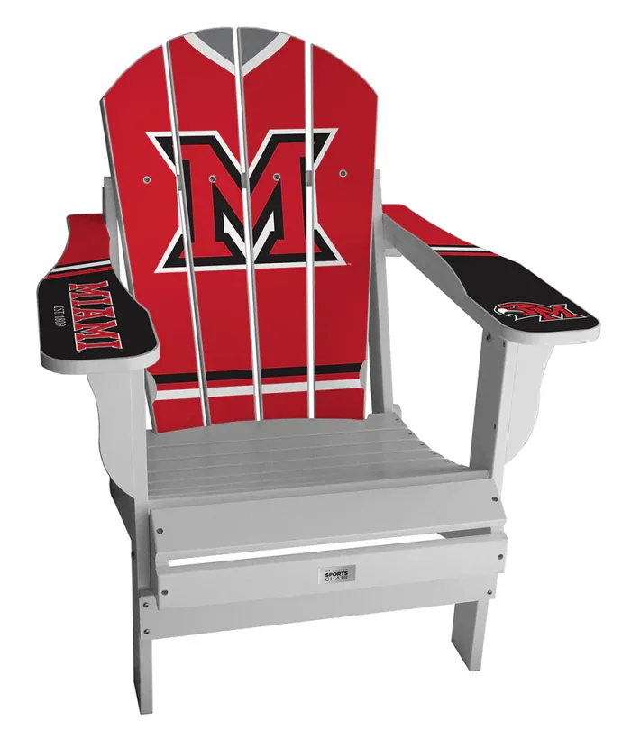 Miami University Jersey Chair - Image 3