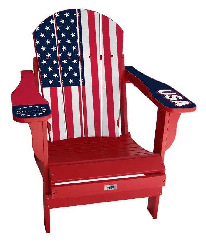 USA Flag Chair